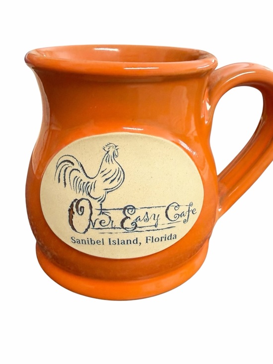 Deneen Pottery Other - Deneen Handmade Stoneware Pottery Mug Over Easy Cafe Sanibel Island FL